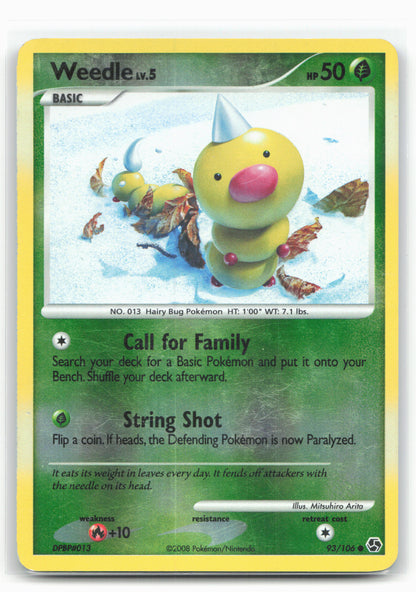 Great Encounters #93/106 Weedle 18265 Holo