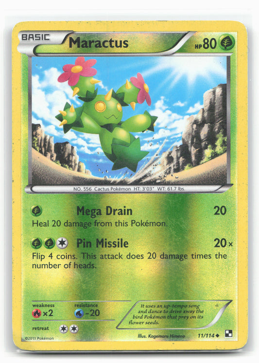 Black and White #11/114 Maractus (11) 18266 Holo