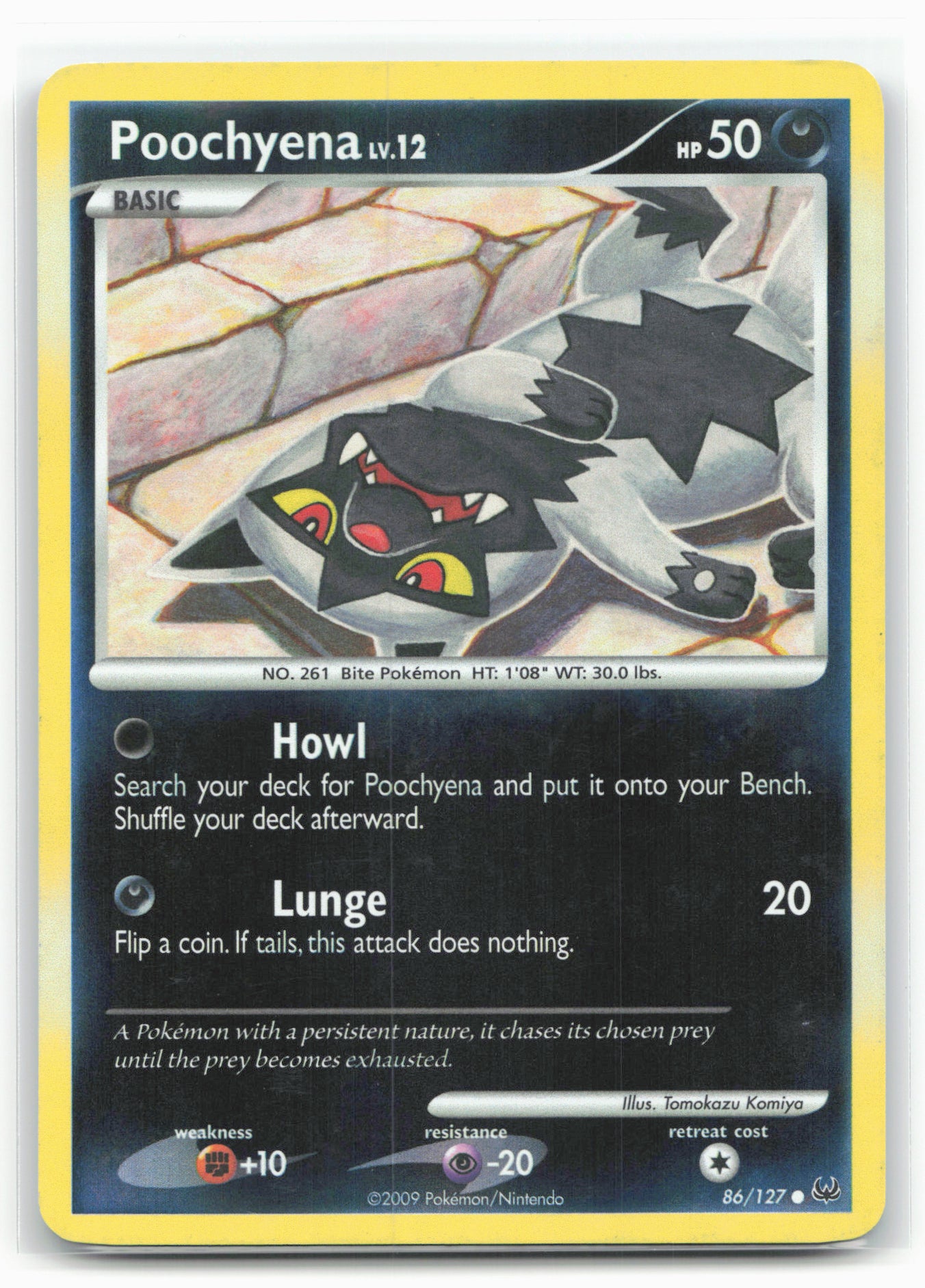 Platinum #86/127 Poochyena Holo 18270