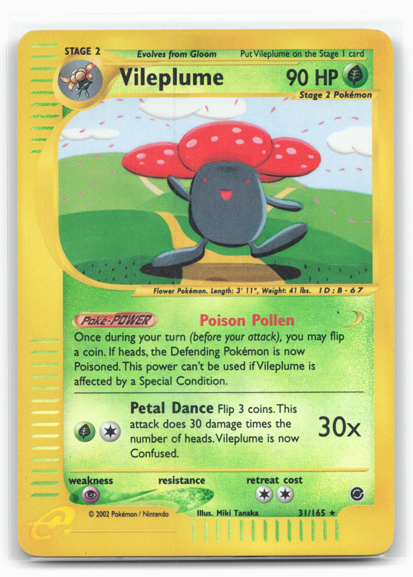 Expedition #069/165 Vileplume (69) 18276 Holo