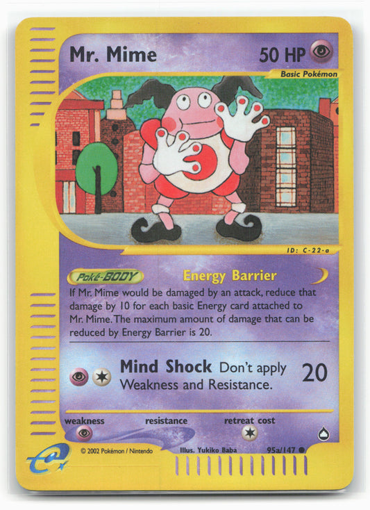 Aquapolis #095a/147 Mr. Mime (95a) Holo 18279