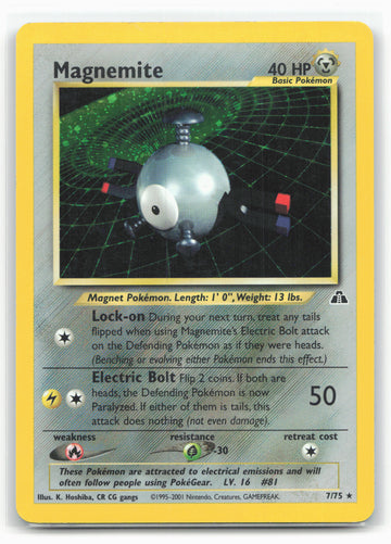 Neo Discovery #07/75 Magnemite (7) 18284 Holo
