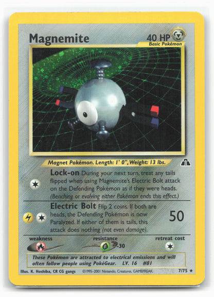 Neo Discovery #07/75 Magnemite (7) 18284 Holo