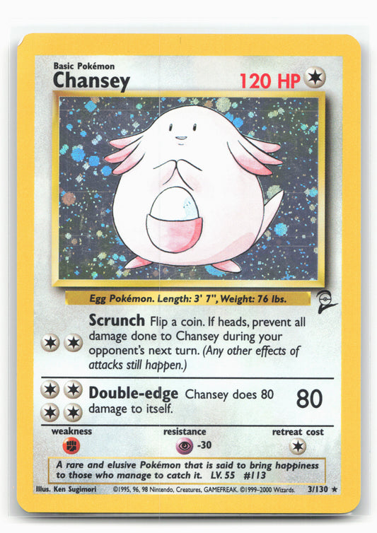 Base Set 2 #003/130 Chansey 18308 Holo