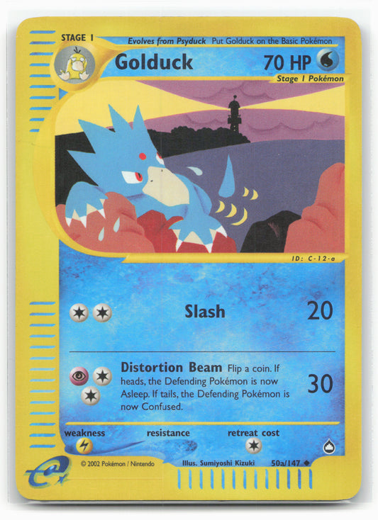 Aquapolis #050a/147 Golduck (50a) Holo 18315