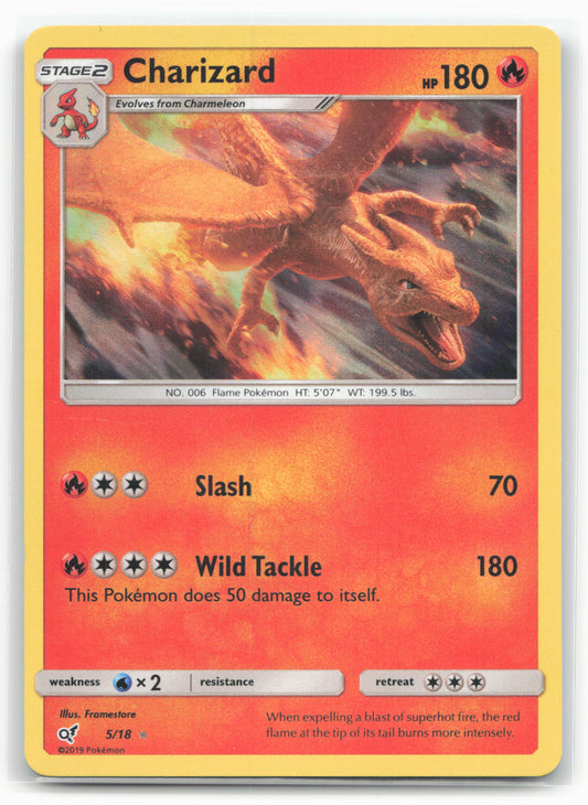 Detective Pikachu #5/18 Charizard Holo 18325
