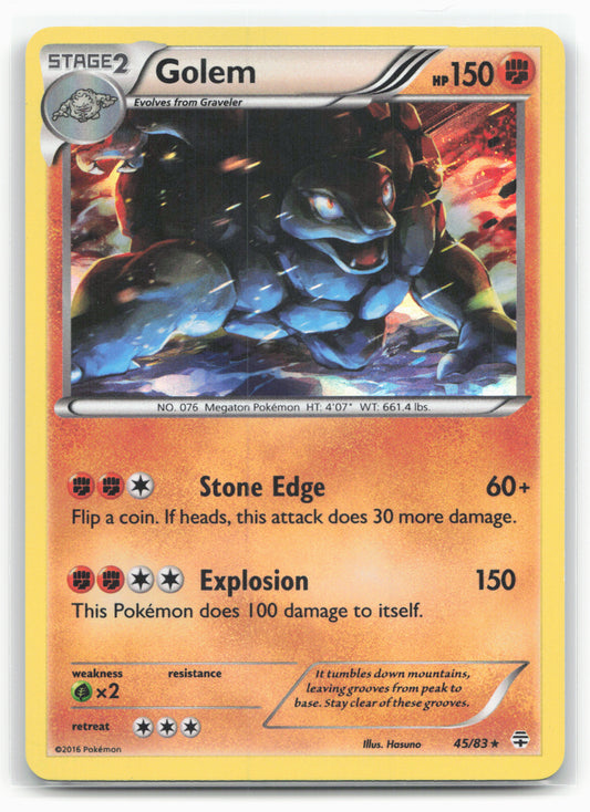 Generations #45/83 Golem Holo 18328