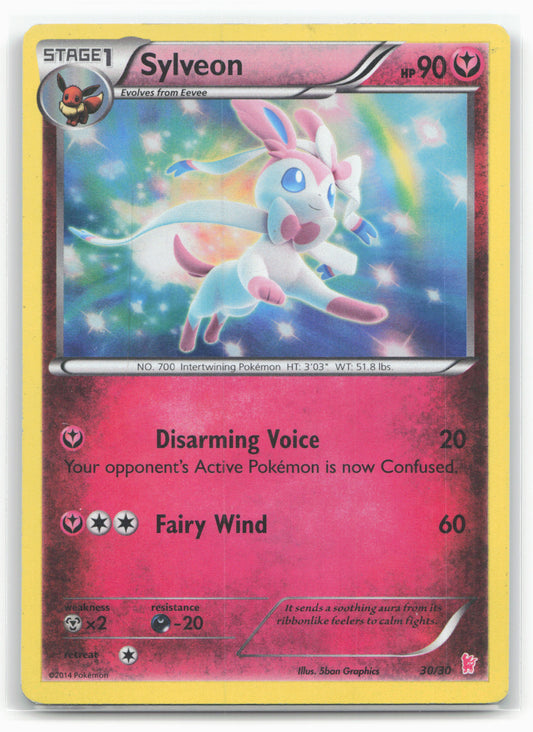 XY Trainer Kit: Sylveon & Noivern #30/30 Sylveon (#30 18329 Holo