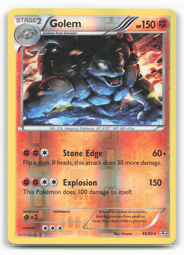 Generations #45/83 Golem 18334 Holo