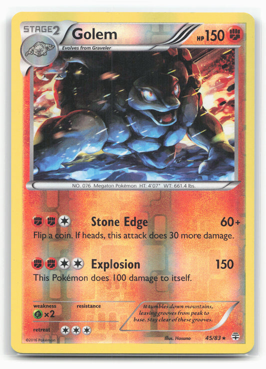 Generations #45/83 Golem 18334 Holo