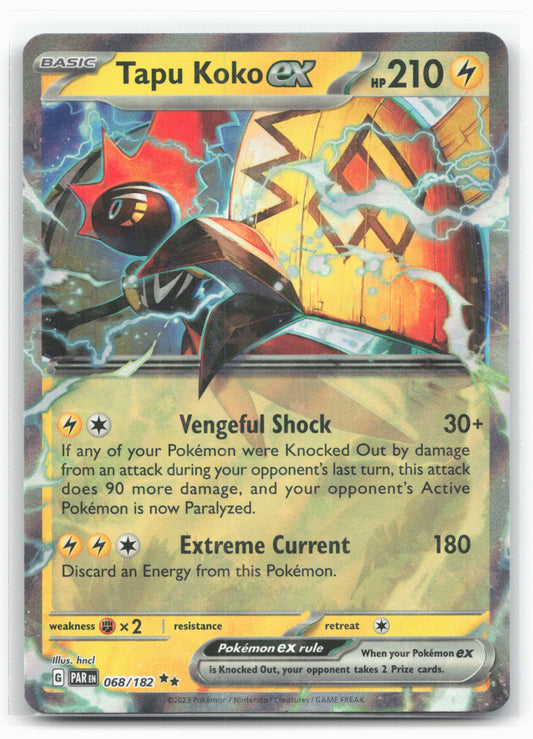 SV04: Paradox Rift #068/182 Tapu Koko ex Holo 18336