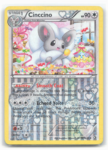 Legendary Treasures: Radiant Collection #RC19/RC25 Cinccino 18346 Holo