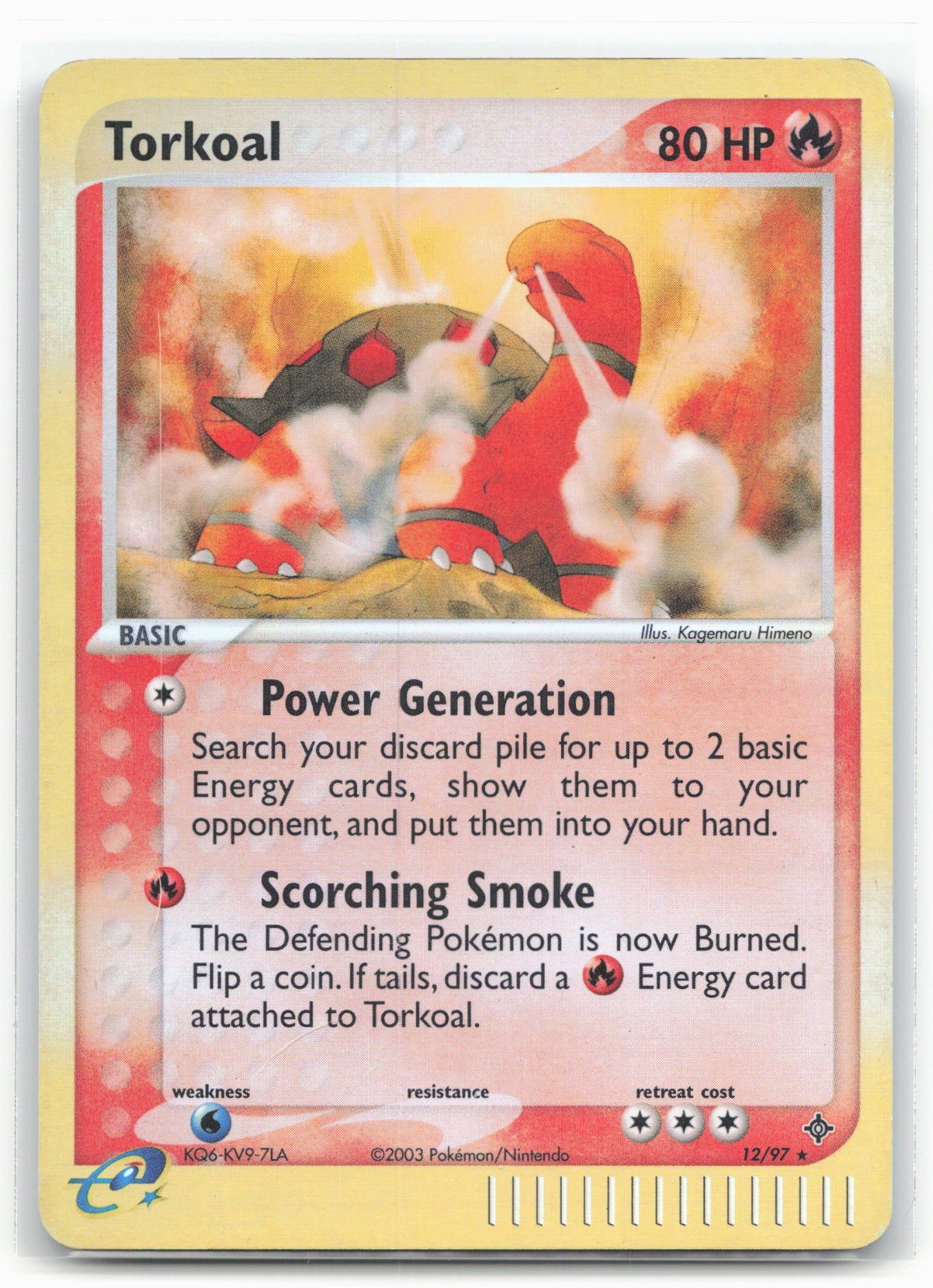 Dragon #12/97 Torkoal Hollo 18356
