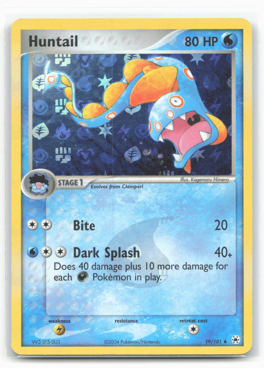 Hidden Legends #19/101 Huntail 18357 Holo