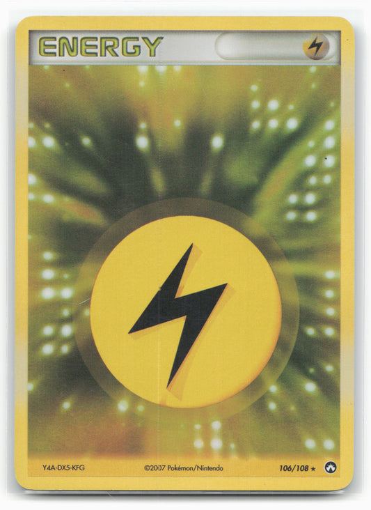 Power Keepers #106/108 Lightning Energy 18363 Holo