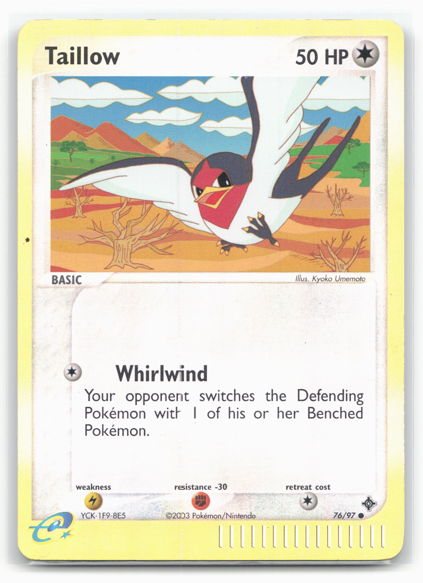 Dragon #76/97 Taillow Holo 18367