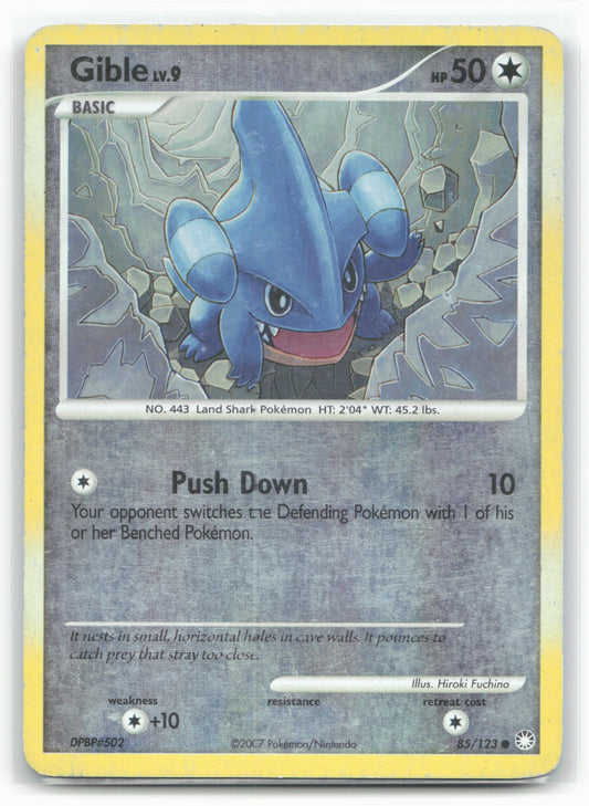 Mysterious Treasures #85/123 Gible 18368 Holo
