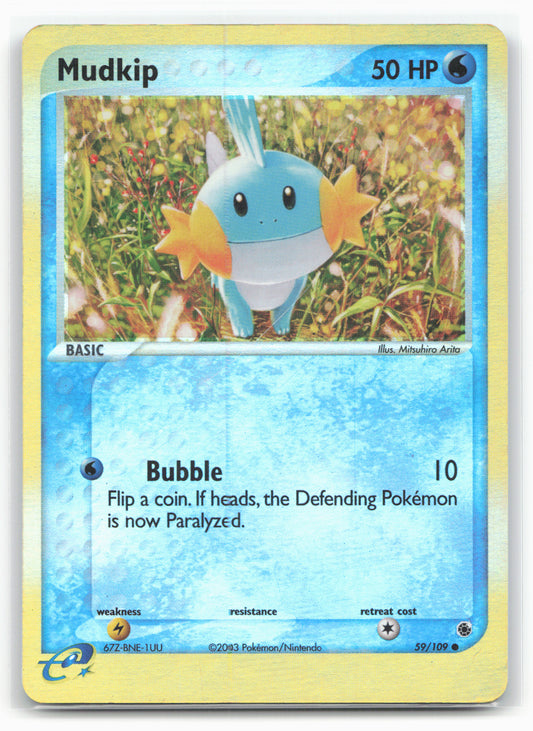 Ruby and Sapphire #59/109 Mudkip Holo 18369