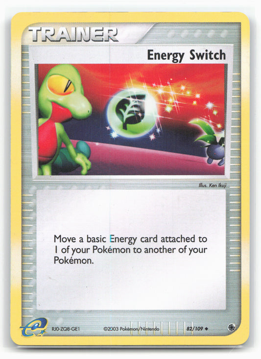 Ruby and Sapphire #82/109 Energy Switch 18372 Holo