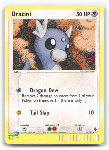 Dragon #26/97 Dratini Holo 18373