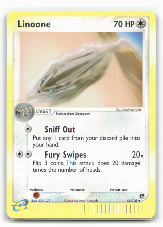 Sandstorm #44/100 Linoone 18376 Holo