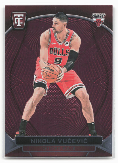 2024-25 Panini Totally Certified #84 Nikola Vucevic Mirror Maroon
