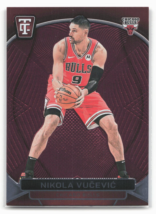 2024-25 Panini Totally Certified #84 Nikola Vucevic Mirror Maroon