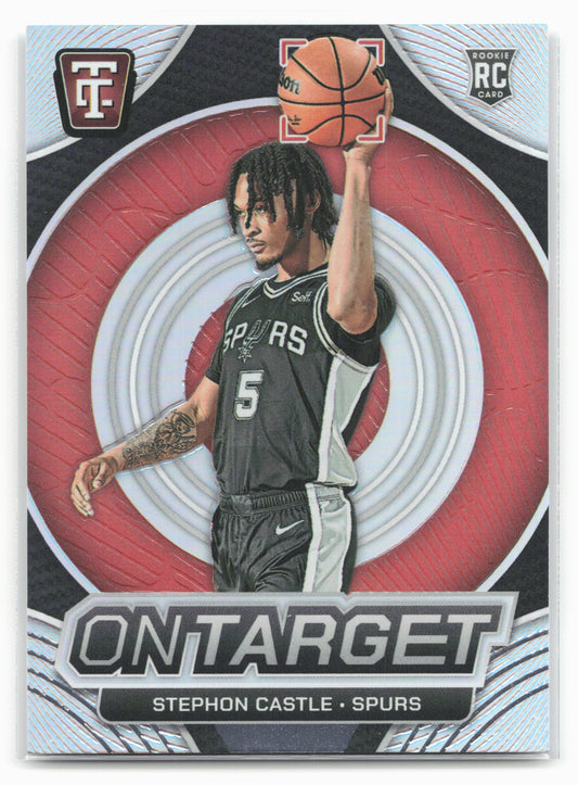 2024-25 Panini Totally Certified #24 Stephon Castle On Target 18420