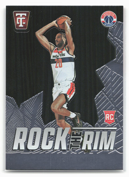2024-25 Panini Totally Certified #15 Alexandre Sarr Rock the Rim Mirror