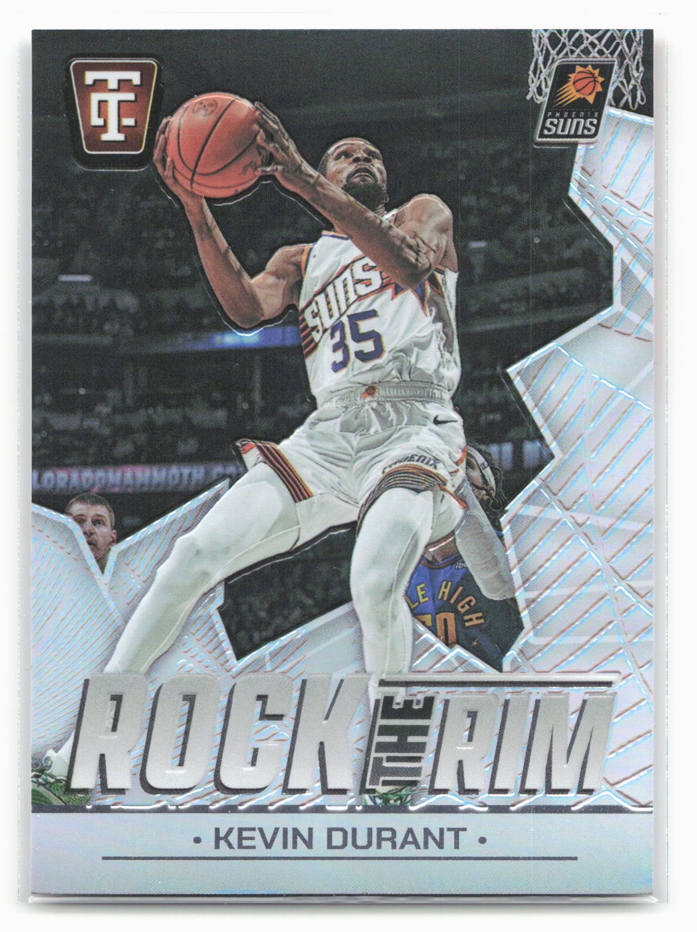 2024-25 Panini Totally Certified #24 Kevin Durant Rock the Rim 18427