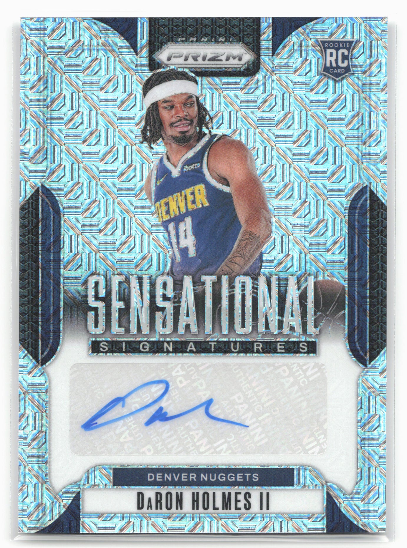 2024-25 Panini Prizm #SS-DRH DaRon Holmes II Sensational Signatures Mojo #/25