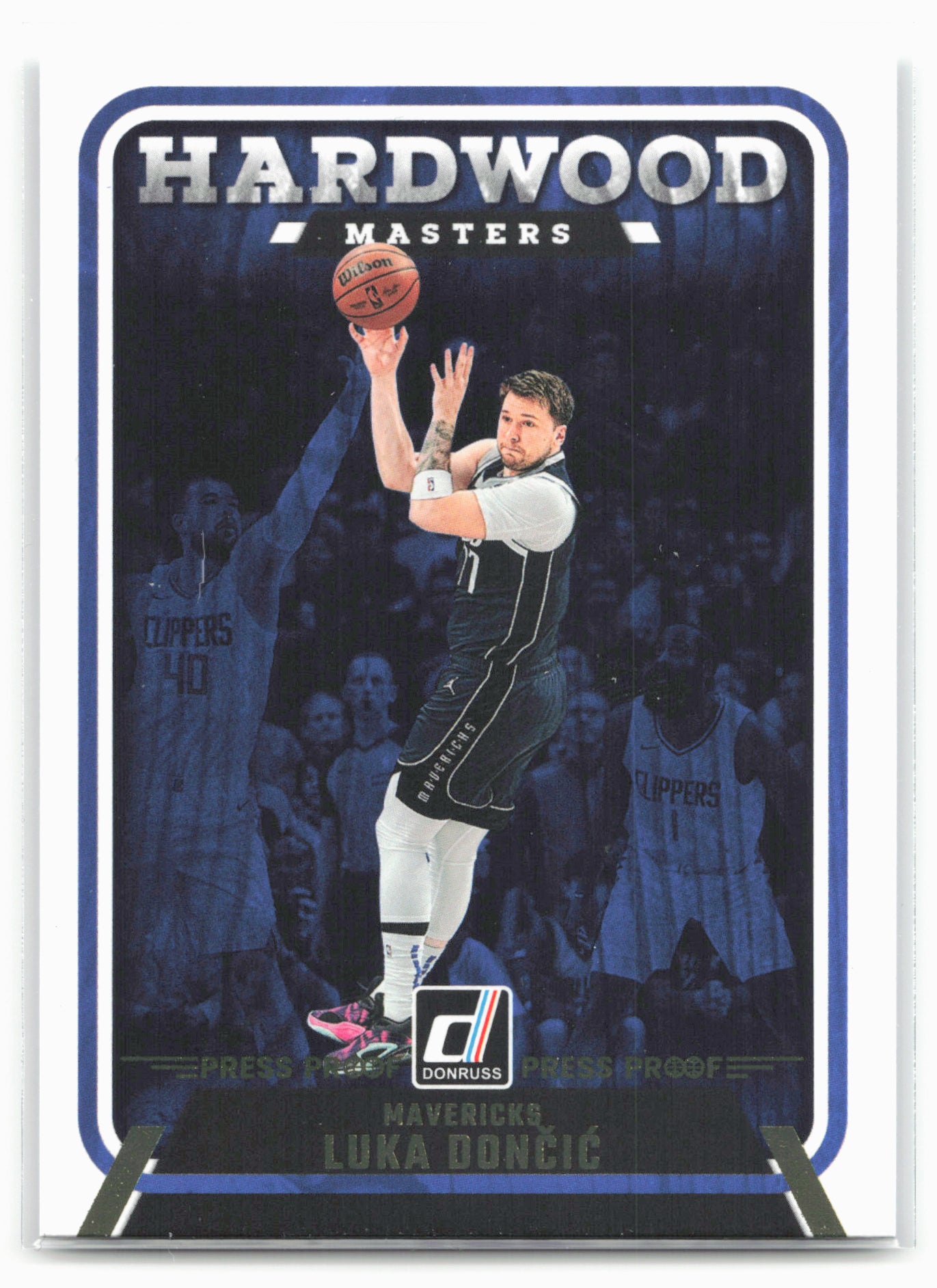 2024-25 Donruss #12 Luka Doncic Hardwood Masters Press Proof