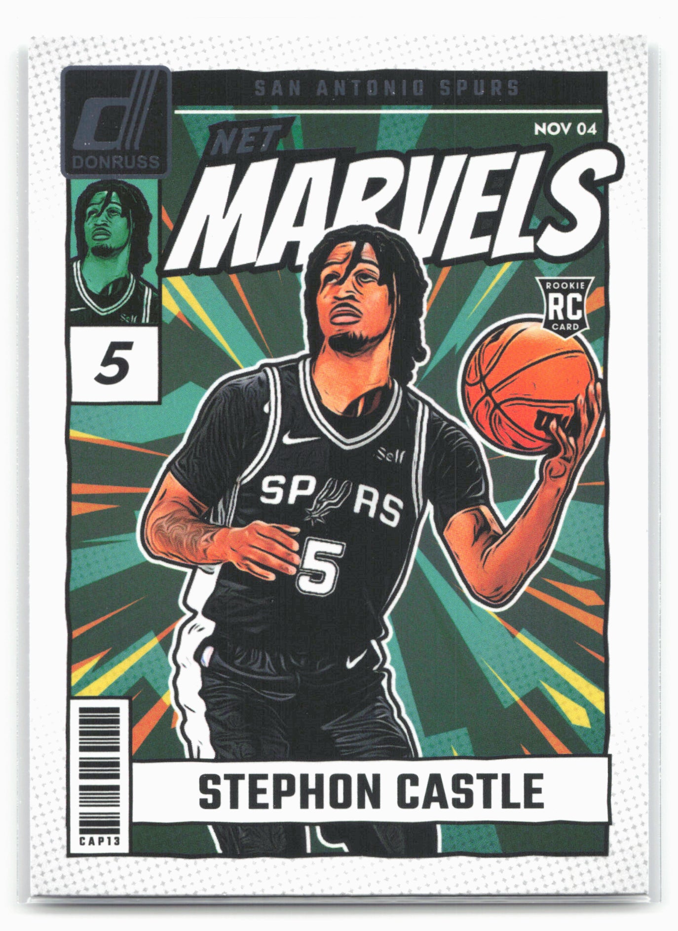 2024-25 Donruss #23 Stephon Castle Net Marvels