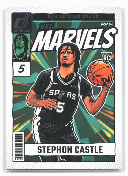 2024-25 Donruss #23 Stephon Castle Net Marvels