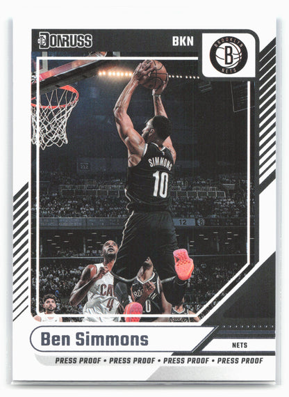 2024-25 Donruss #111 Ben Simmons Press Proof Silver