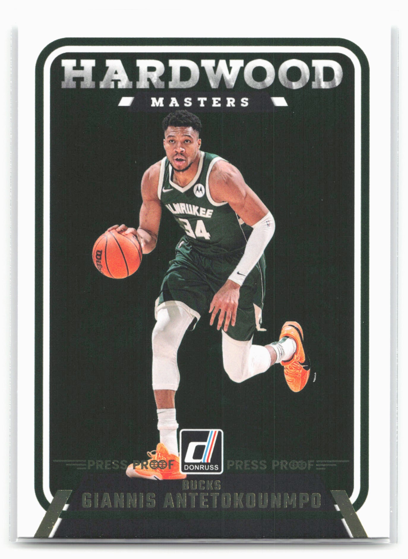 2024-25 Donruss #15 Giannis Antetokounmpo Hardwood Masters Press Proof