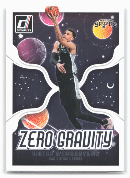 2024-25 Donruss #10 Victor Wembanyama Zero Gravity