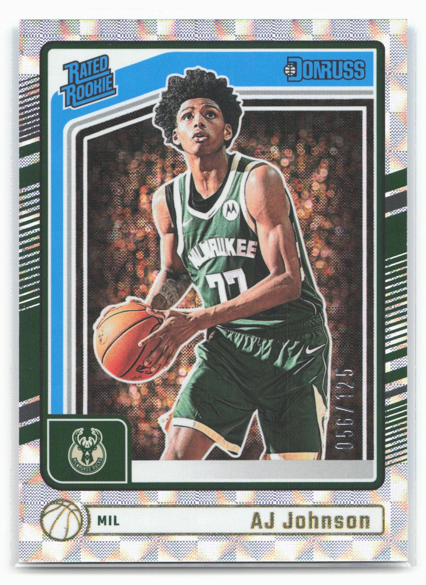 2024-25 Donruss #222 AJ Johnson Hyper