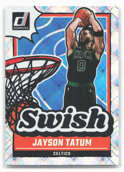 2024-25 Donruss #7 Jayson Tatum Swish Diamond