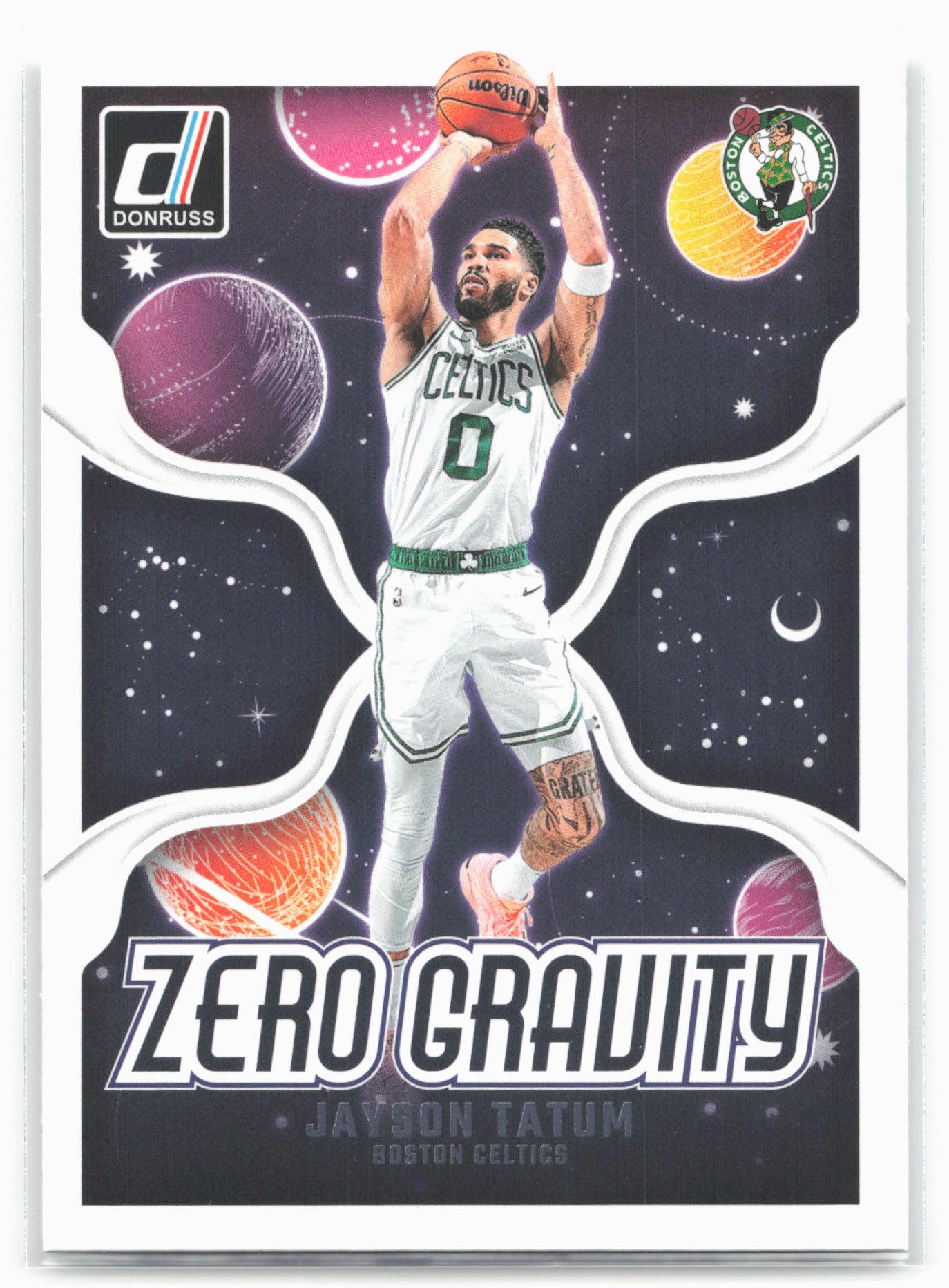 2024-25 Donruss #1 Jayson Tatum Zero Gravity