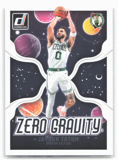 2024-25 Donruss #1 Jayson Tatum Zero Gravity