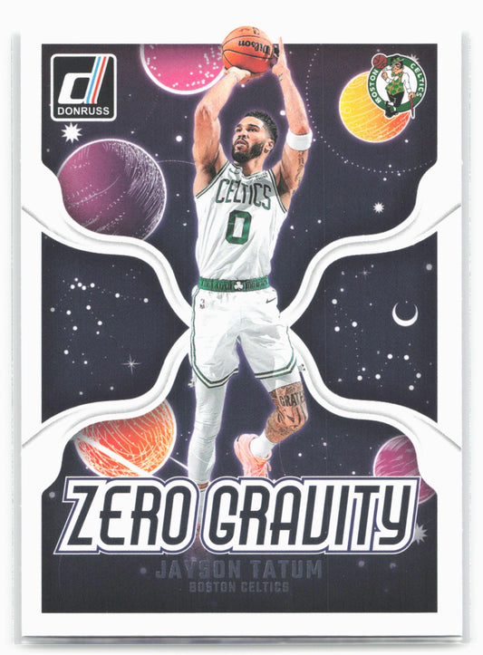2024-25 Donruss #1 Jayson Tatum Zero Gravity
