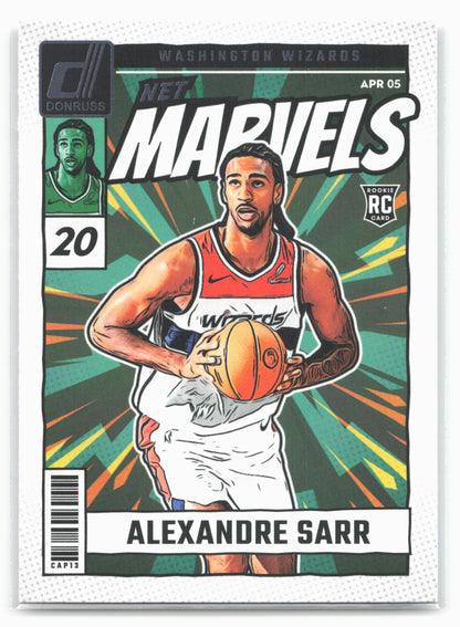 2024-25 Donruss #8 Alexandre Sarr Net Marvels