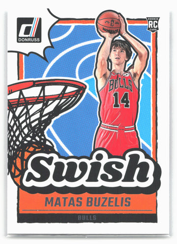 
2024-25 Donruss #4 Matas Buzelis Swish
