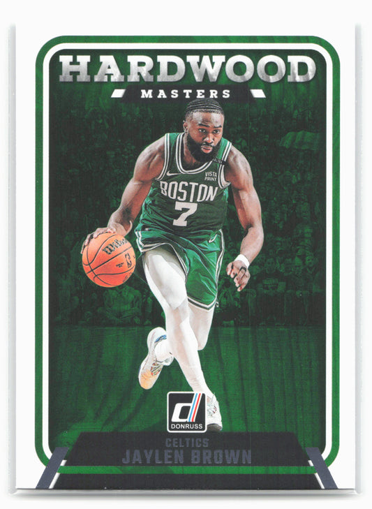 2024-25 Donruss #13 Jaylen Brown Hardwood Masters
