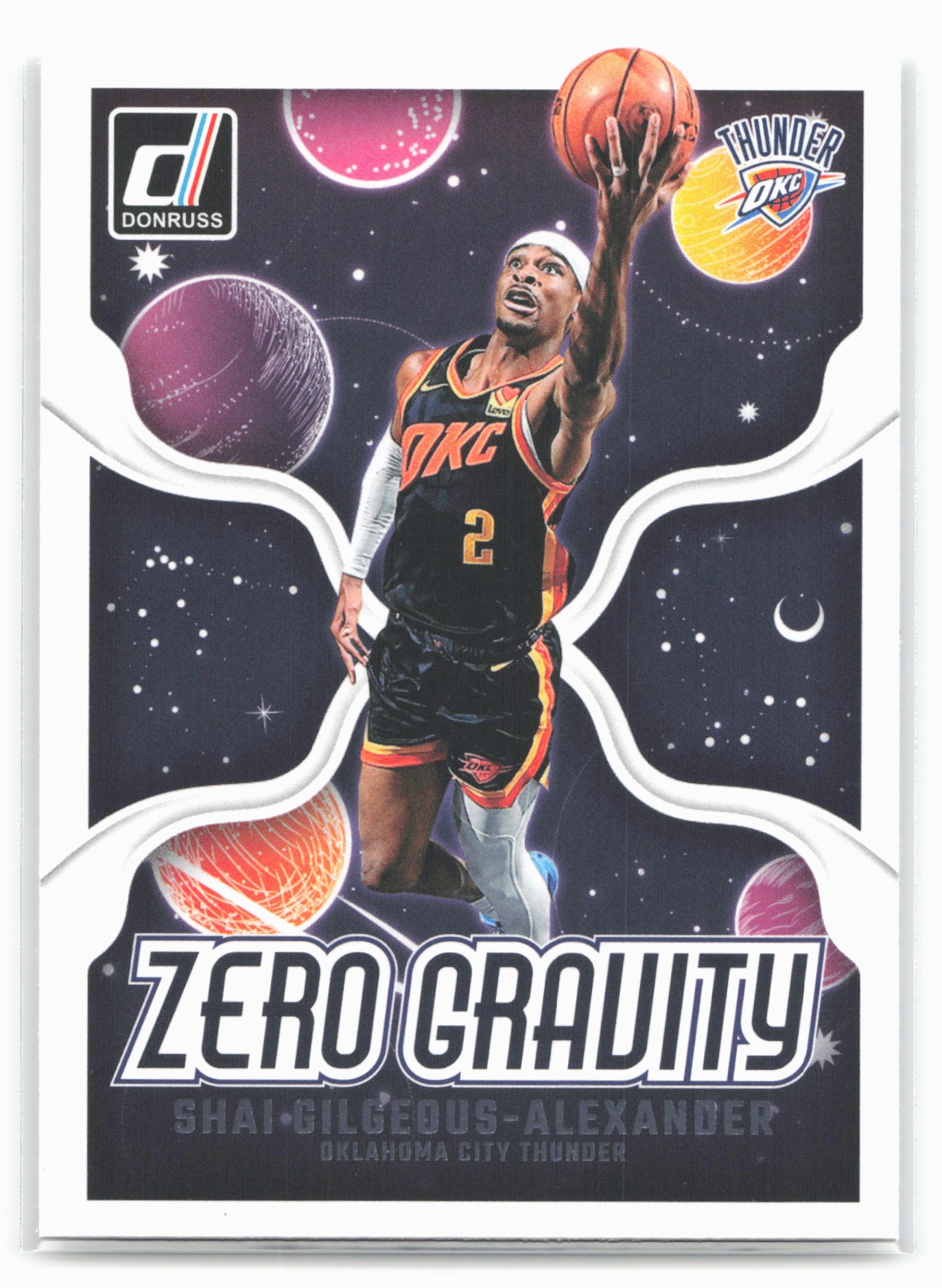 2024-25 Donruss #2 Shai Gilgeous-Alexander Zero Gravity