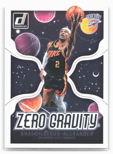 
2024-25 Donruss #2 Shai Gilgeous-Alexander Zero Gravity