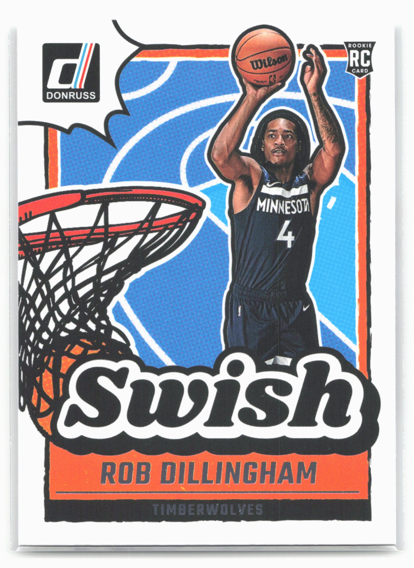 2024-25 Donruss #19 Rob Dillingham Swish