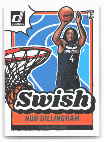 2024-25 Donruss #19 Rob Dillingham Swish