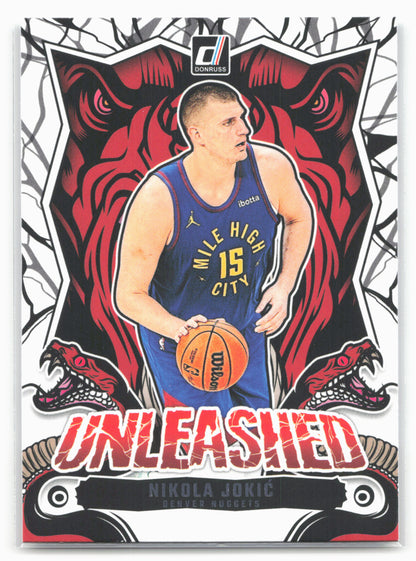 2024-25 Donruss #1 Nikola Jokic Unleashed
